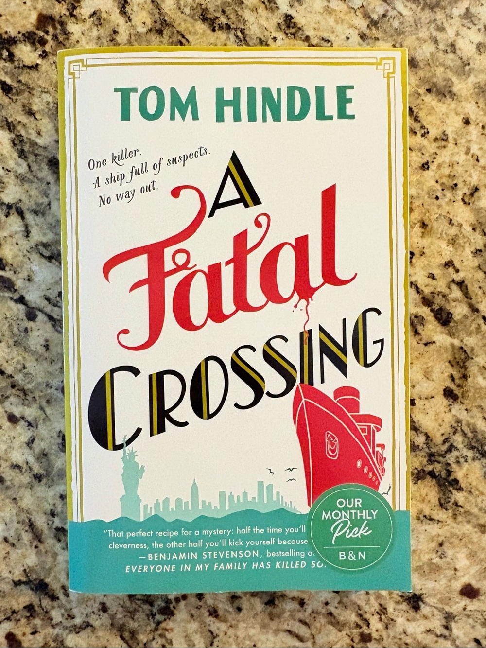 🚢 A Fatal Crossing by Tom Hindle Paperback 🚢